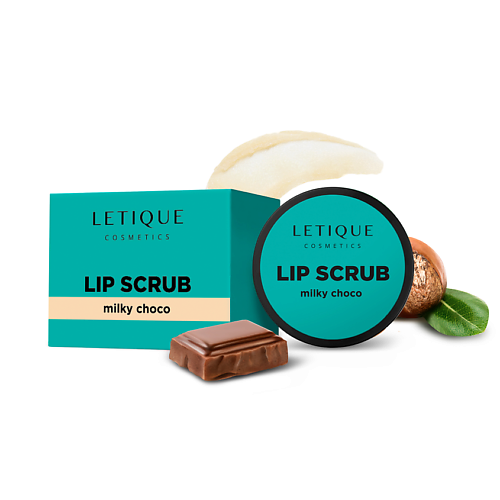 фото Letique cosmetics скраб для губ lip scrub milky choco 10.0