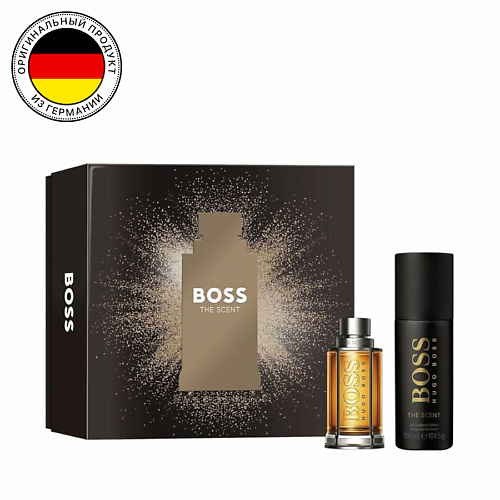 BOSS Набор The Scent: Туалетная вода + Дезодорант-спрей 1.0