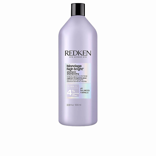 REDKEN Шампунь Blondage High Bright для поддержания холодных оттенков блонд 1000.0