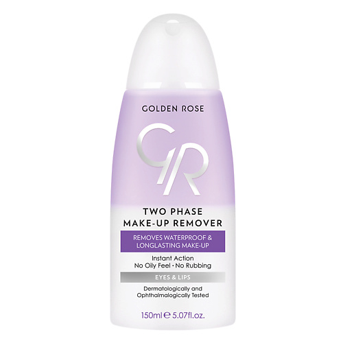 GOLDEN ROSE Жидкость для снятия макияжа с глаз и губ TWO PHASE MAKE-UP REMOVER 150.0