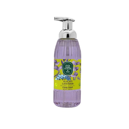 EYUP SABRI TUNCER Пенящееся мыло с маслом оливкового дерева Alacati Lavander Foam Soap