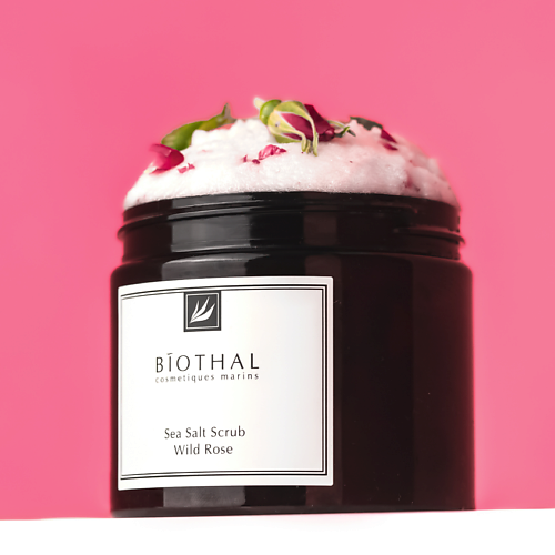 BIOTHAL Скраб соляной для тела Дикая роза Sea Salt Scrub Wild Rose 3800 745₽