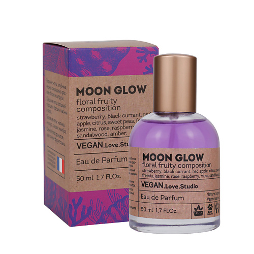 VEGANLOVESTUDIO Парфюмерная вода женская Moon Glow черная смородина клубника малина фрезия сандал 500 754₽