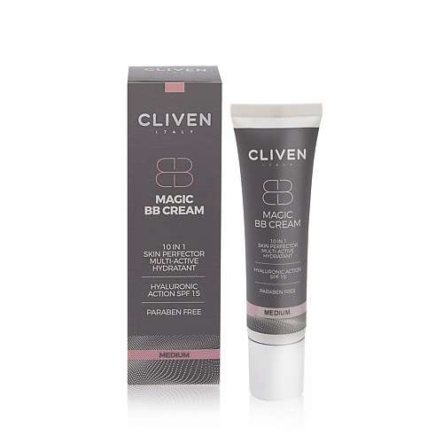 

CLIVEN Тональный BB крем для лица SPF 15, Medium, Тональный BB крем для лица SPF 15, Medium