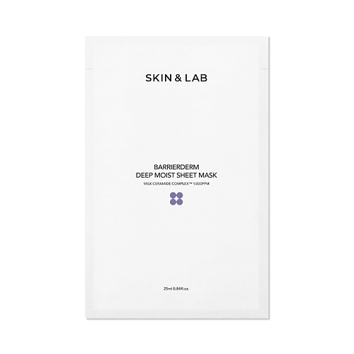 

SKIN&LAB Тканевая маска для лица SKIN&LAB Barrierderm Deep Moisture Sheet Mask 41.0, Тканевая маска для лица SKIN&LAB Barrierderm Deep Moisture Sheet Mask