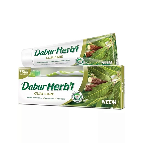 

DABUR Зубная паста Ним + щетка 150.0, Зубная паста Ним + щетка