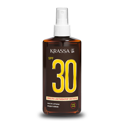 

KRASSA Масло-Активатор Загара SPF 50 с Рисовых Отрубей 150.0, Масло-Активатор Загара SPF 50 с Рисовых Отрубей