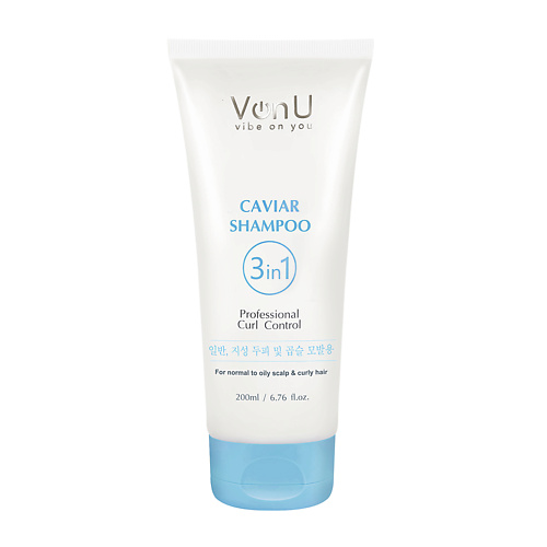 VONU Шампунь для волос с икрой Caviar Shampoo 2000 547₽