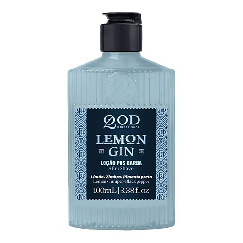 

QOD BARBER SHOP Лосьон после бритья с ароматом лимонного джина Lemon Gin After Shave Lotion, Лосьон после бритья с ароматом лимонного джина Lemon Gin After Shave Lotion