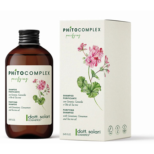 DOTTSOLARI COSMETICS Шампунь очищающий Phitocomplex Purifying 2500 2094₽