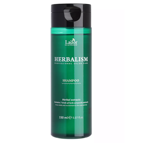 LADOR Шампунь для волос травяной слабокислотный HERBALISM SHAMPOO 1500 660₽