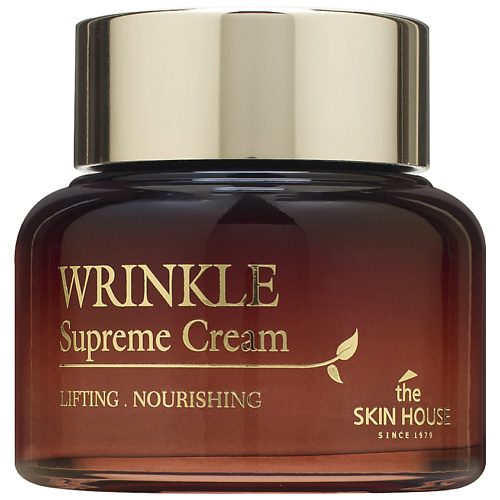 

THE SKIN HOUSE Крем питательный разглаживающий морщины с женьшенем Wrinkle Supreme Cream, Крем питательный разглаживающий морщины с женьшенем Wrinkle Supreme Cream