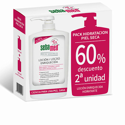 

SEBAMED Набор: Питательный лосьон для сухой и чувствительной кожи Enriched Lotion 1500.0, Набор: Питательный лосьон для сухой и чувствительной кожи Enriched Lotion