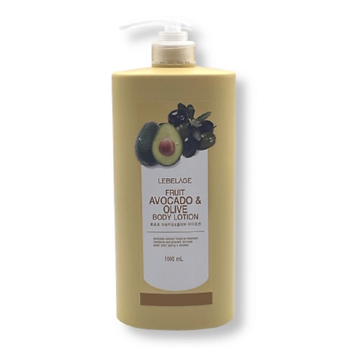 

LEBELAGE Лосьон для тела с авокадо и оливы FRUIT AVOCADO & OLIVE BODY LOTION 1000.0, Лосьон для тела с авокадо и оливы FRUIT AVOCADO & OLIVE BODY LOTION