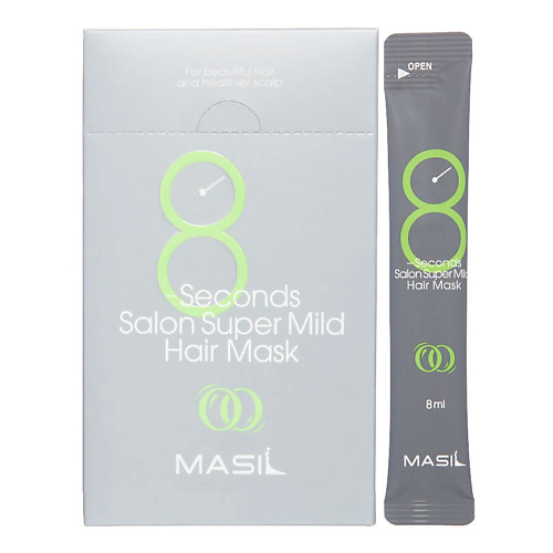 

MASIL Восстанавливающая маска для ослабленных волос 8 Seconds Salon Super Mild Hair Mask 160.0, Восстанавливающая маска для ослабленных волос 8 Seconds Salon Super Mild Hair Mask