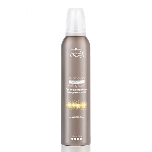 

HAIR COMPANY Мусс придающий блеск СВЕРХСИЛЬНОЙ фиксации "Illuminating Extreme Styling Foam 250.0, Мусс придающий блеск СВЕРХСИЛЬНОЙ фиксации "Illuminating Extreme Styling Foam