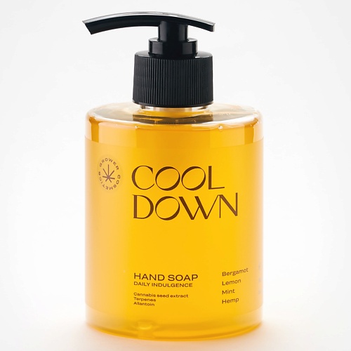 

GROWER COSMETICS Жидкое мыло "COOL DOWN" Бергамот, Лимон, Мята 300.0, Жидкое мыло "COOL DOWN" Бергамот, Лимон, Мята