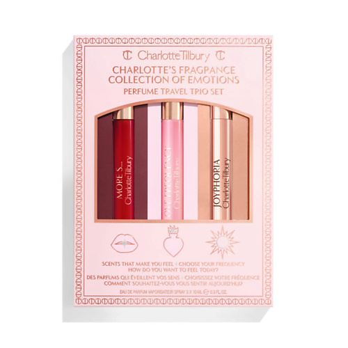 CHARLOTTE TILBURY Набор парфюмерной воды в дорожном формате A Perfume Travel Trio 1.0