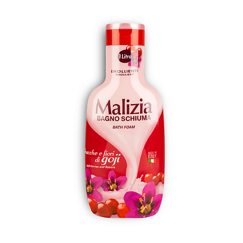 MALIZIA Пена для ванны Goji berries & Flowers 1000.0