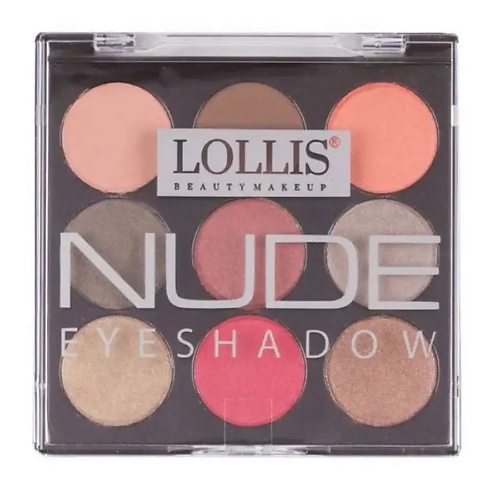 

LOLLIS Тени для век Eyeshadow Palette Nude 9, Тени для век Eyeshadow Palette Nude 9