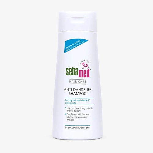 

SEBAMED Шампунь Anti-Dandruff против перхоти, для жирных волос 200.0, Шампунь Anti-Dandruff против перхоти, для жирных волос