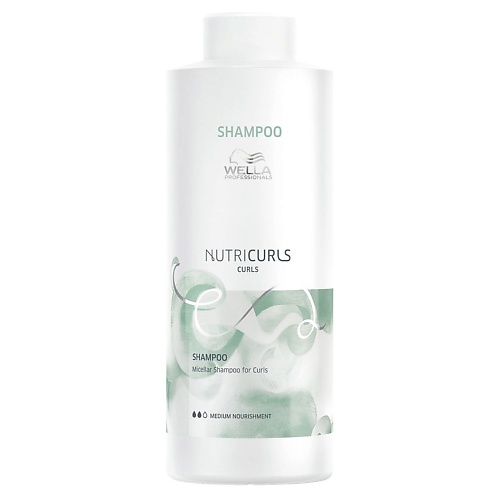 WELLA PROFESSIONALS Мицеллярный шампунь для кудрявых волос Nutricurls 10000 4377₽