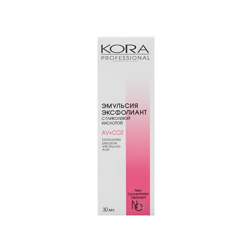 Скрабы для лица  Летуаль KORA PROFESSIONAL Эмульсия-эксфолиант торговой марки 30.0