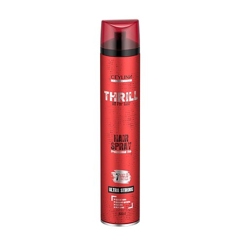 

CEYLINN PROFESSIONAL Лак для волос THRILL ULTRA STRONG, Лак для волос THRILL ULTRA STRONG