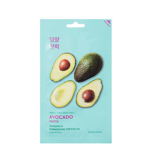 HOLIKA HOLIKA Тканевая маска для лица Pure Essence Mask Sheet Avocado 104₽