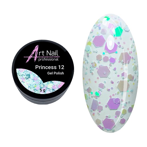 

ART NAIL PROFESSIONAL Гель-лак Princess, Гель-лак Princess