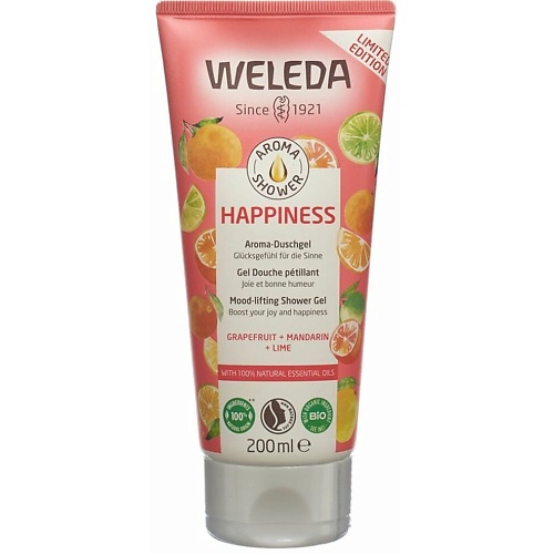 WELEDA Ароматный гель для душа Happiness 200.0