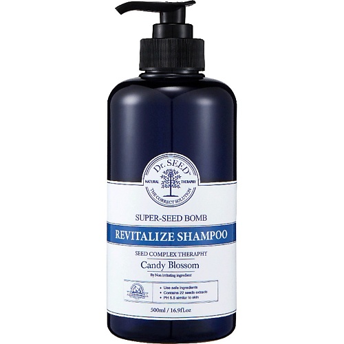 фото Dr. seed шампунь для волос с ароматом сладких цветов revitalize shampoo candy blossom