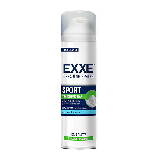 EXXE MEN Пена для бритья SPORT тонизирующая 2000 218₽