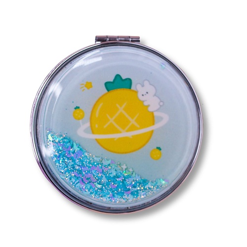 

ILIKEGIFT Зеркало складное "Fuit pineapple blue" с увеличением, Зеркало складное "Fuit pineapple blue" с увеличением