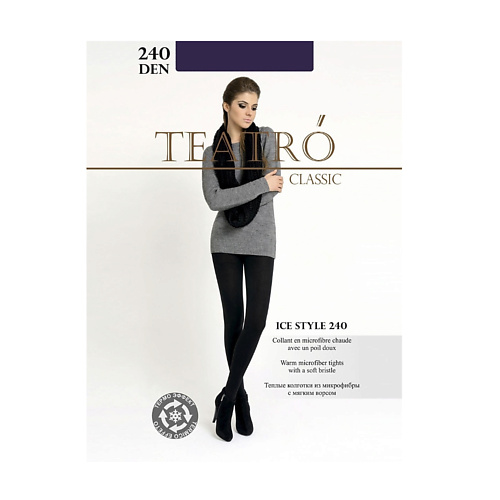 

TEATRO Женские колготки Ice Style Color Lavenderdenim 240 den, Женские колготки Ice Style Color Lavenderdenim 240 den