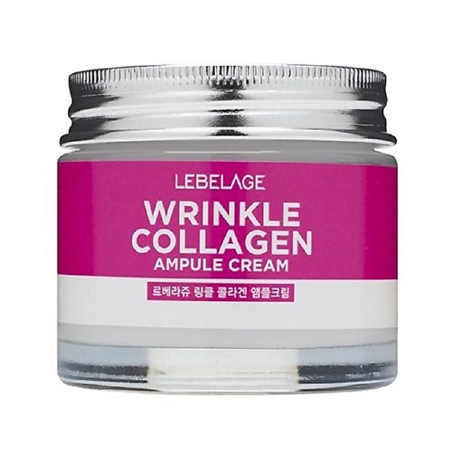 

LEBELAGE Ампульный крем с коллагеном WRINKLE COLLAGEN AMPOULE CREAM 70.0, Ампульный крем с коллагеном WRINKLE COLLAGEN AMPOULE CREAM