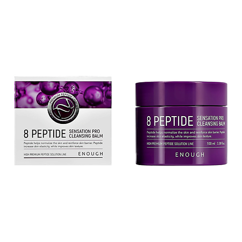 фото Enough бальзам для умывания 8 peptide sensation pro для эластичности кожи 100.0