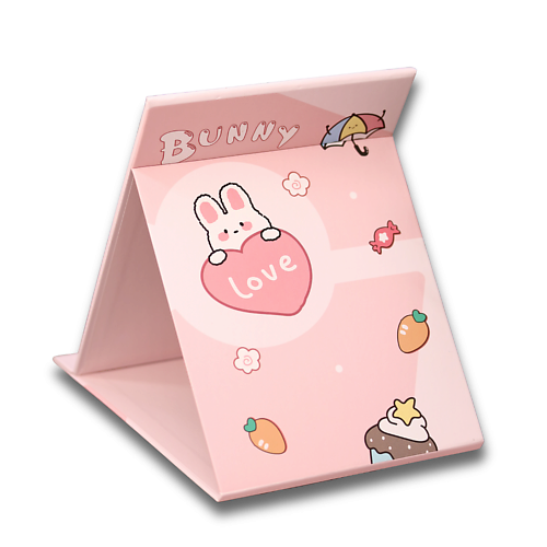 

ILIKEGIFT Зеркало настольное "Love bunny" pink, Зеркало настольное "Love bunny" pink