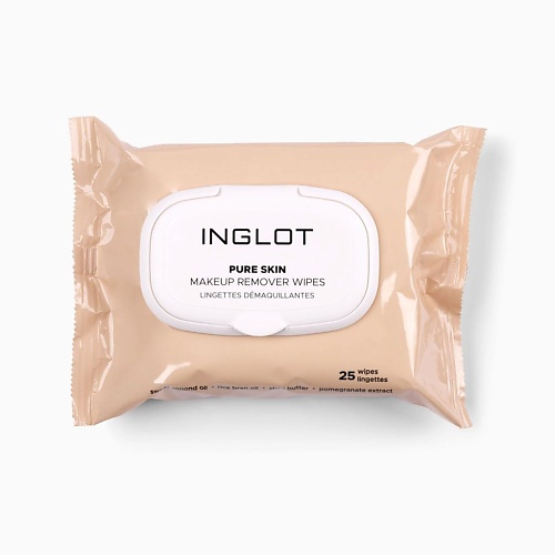 INGLOT Салфетки для снятия макияжа Pure skin 25.0