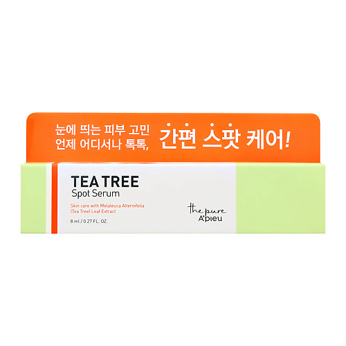 

A'PIEU Точечное средство для лица TEA TREE успокаивающее, Точечное средство для лица TEA TREE успокаивающее