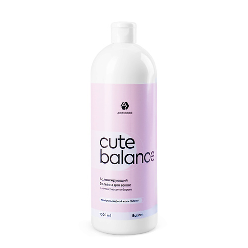 ADRICOCO Балансирующий бальзам CUTE BALANCE с лемонграссом