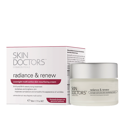 SKIN DOCTORS Rediance Renew обновляющий крем против морщин и видимых признаков увядания кожи лица 500 4700₽