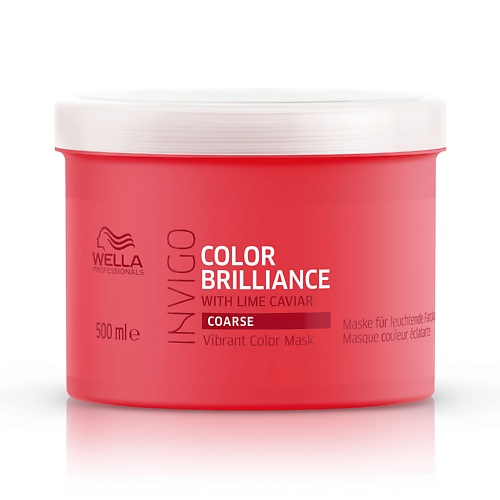 WELLA PROFESSIONALS Маска-уход для защиты цвета окрашенных жестких волос INVIGO Color Brilliance 5000 3127₽