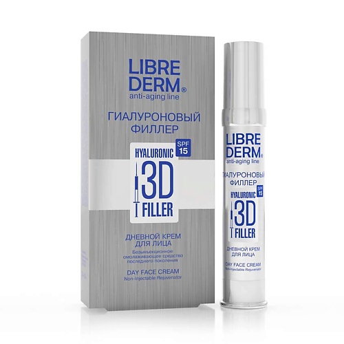 

LIBREDERM Крем для лица дневной гиалуроновый SPF 15 Hyaluronic 3d Filler Day Face Cream, Крем для лица дневной гиалуроновый SPF 15 Hyaluronic 3d Filler Day Face Cream