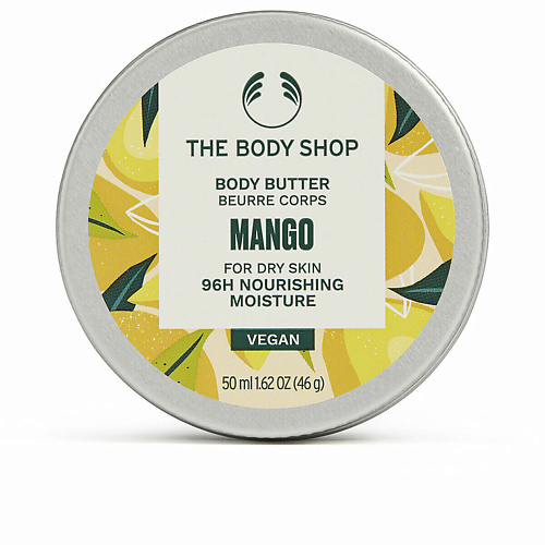 THE BODY SHOP Увлажняющий баттер для сухой кожи Mango 500 1530₽