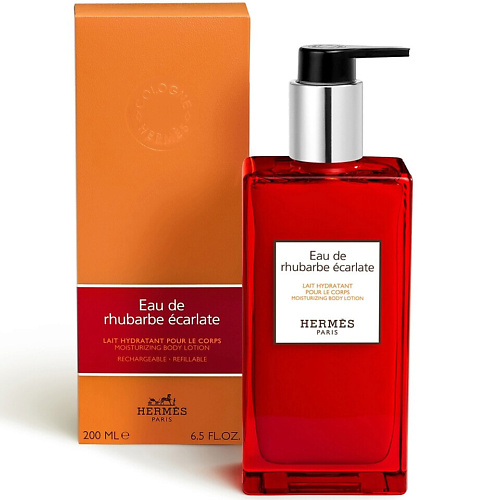 HERMÈS HERMES Парфюмированный лосьон для тела Eau de Rhubarbe Ecarlate