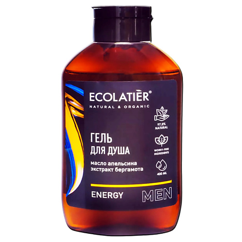 ECOLATIER Мужской гель для душа Energy 400.0