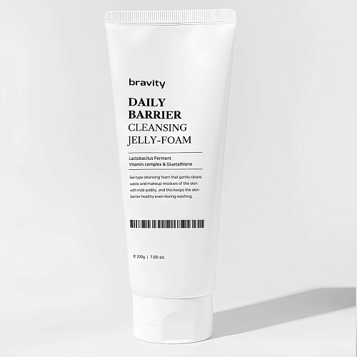 MATRIGEN Bravity Daily Barrier Cleansing Jelly Foam Очищающая пенка для лица 200.0