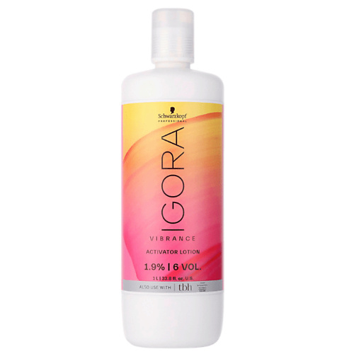 

IGORA Профессиональный лосьон-активатор для краски для волос Vibrance Activator Lotion 1.9% 6 vol 1000.0, Профессиональный лосьон-активатор для краски для волос Vibrance Activator Lotion 1.9% 6 vol