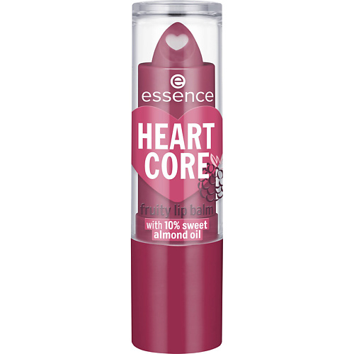 

ESSENCE Бальзам для губ Heart Core Fruity Lip Balm, Бальзам для губ Heart Core Fruity Lip Balm